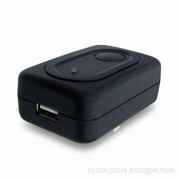 Mobile Phone Charger with 5V, 500 to 1,000mA Output and LED Indicator, UL/CUL/FCL/ICE-003 Certified